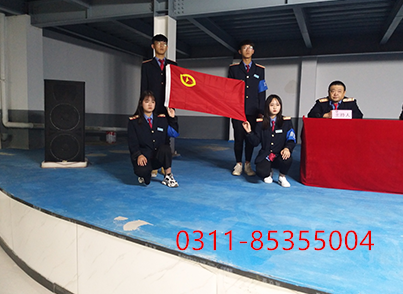 石鐵技校一校區(qū)學(xué)生會誓師大會 學(xué)校新聞