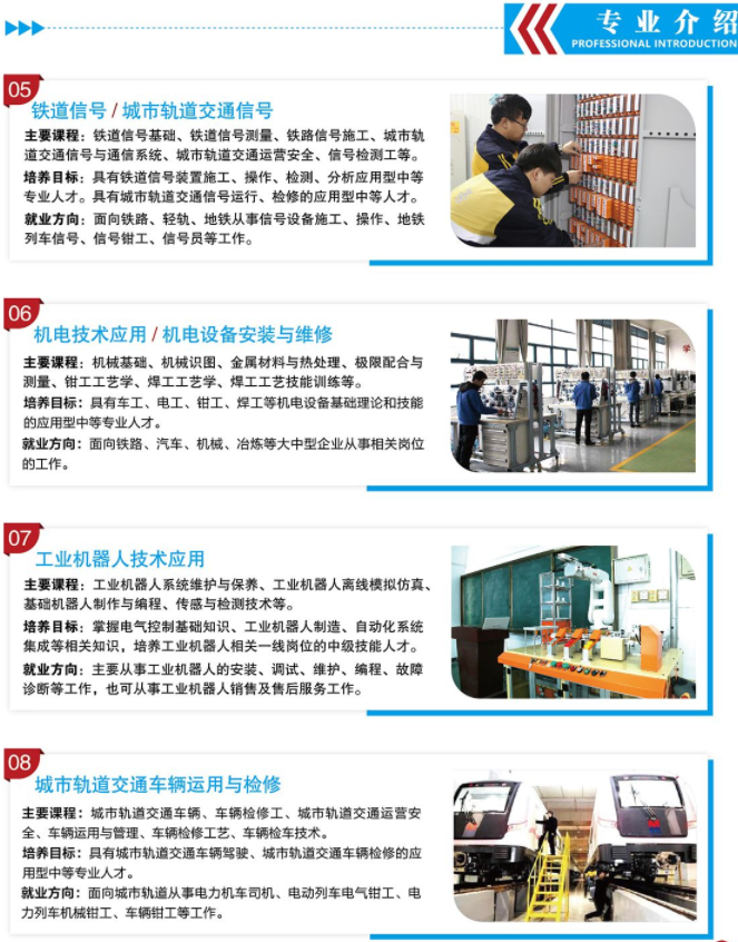 石家莊鐵路高級(jí)技工學(xué)校2026年招生專業(yè)詳解 專業(yè)介紹 第2張
